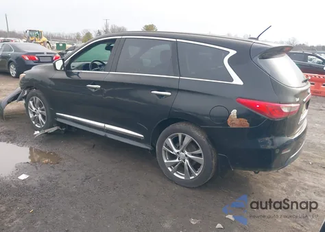 2013 Infiniti Jx35 z USA, uszkodzony, nr VIN 5N1AL0MM8DC307084